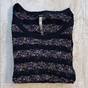 Kensie Contemporary Knit Sweater - Large